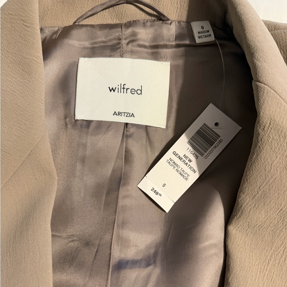NWT Aritzia Wilfred New Generation Blazer - Picture 4 of 5